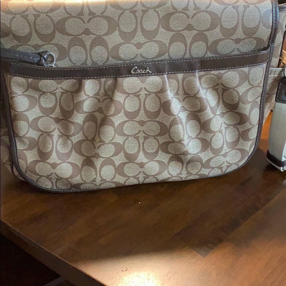 Coach Laptop/Diaper Bag